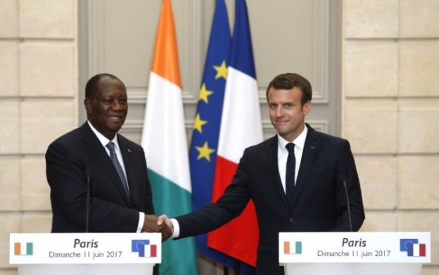 Développement Afrique Macron et Ouattara