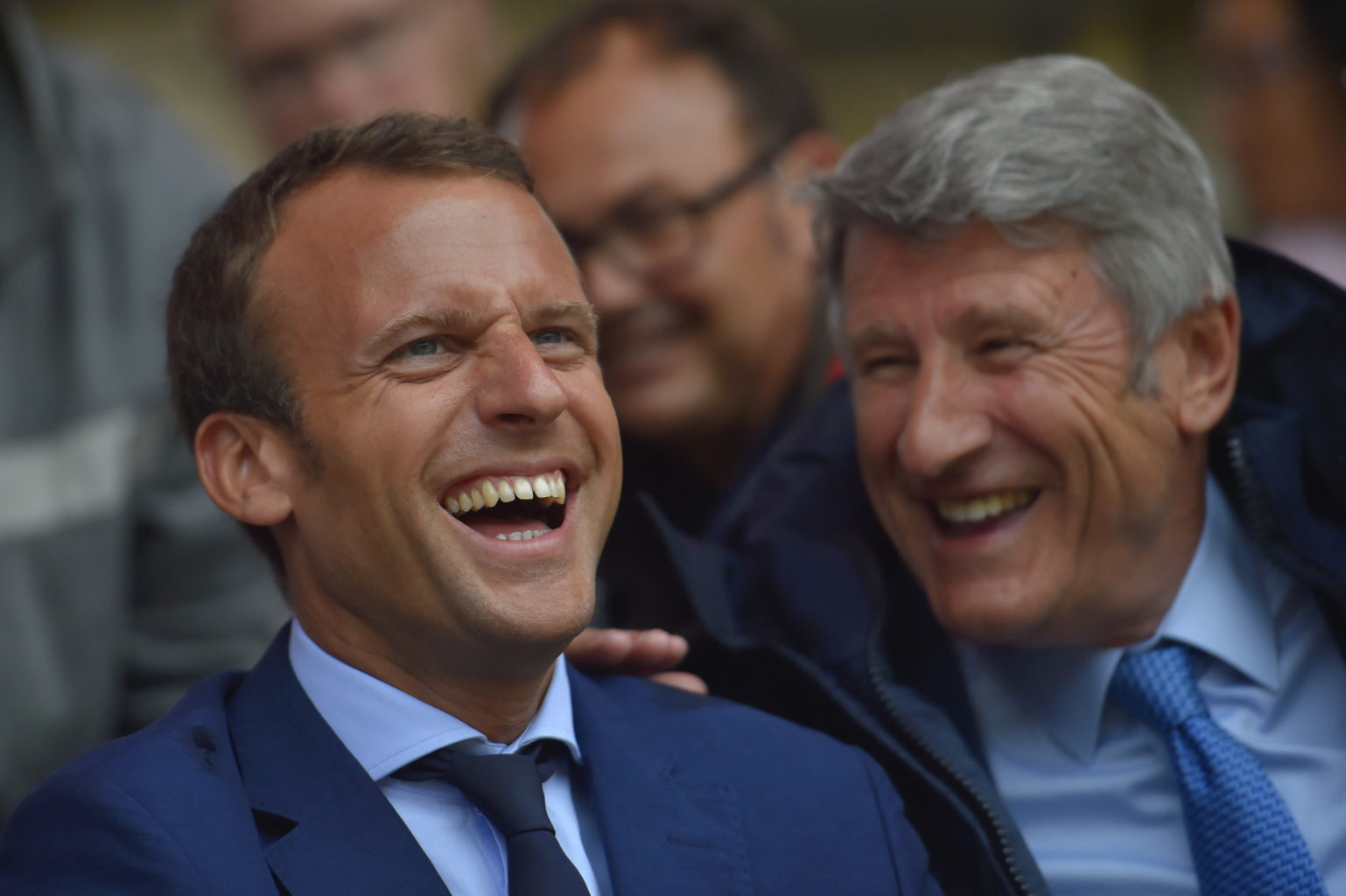 Macron et de Villiers au Puy du Fou