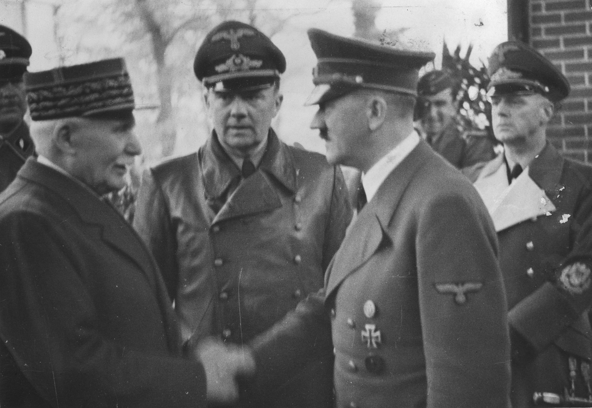 Rencontre entre Hitler et Pétain en 1940
