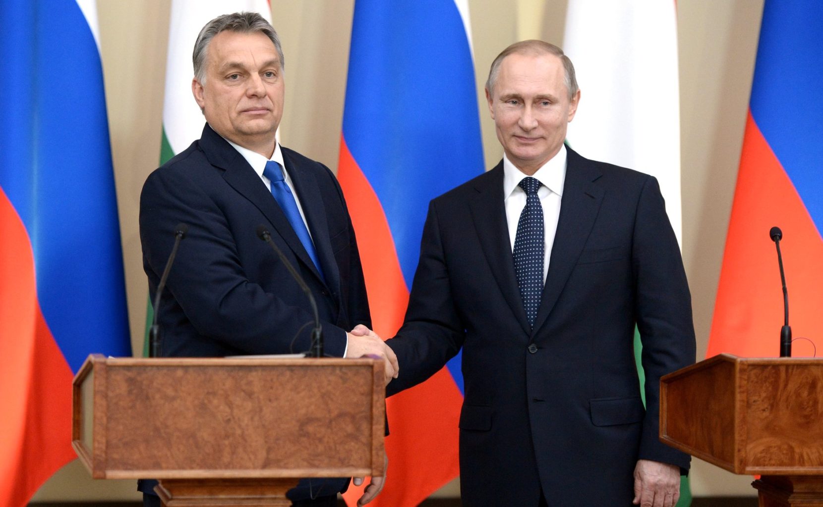 Rencontre entre Vladimir Poutine et Viktor Orbàn